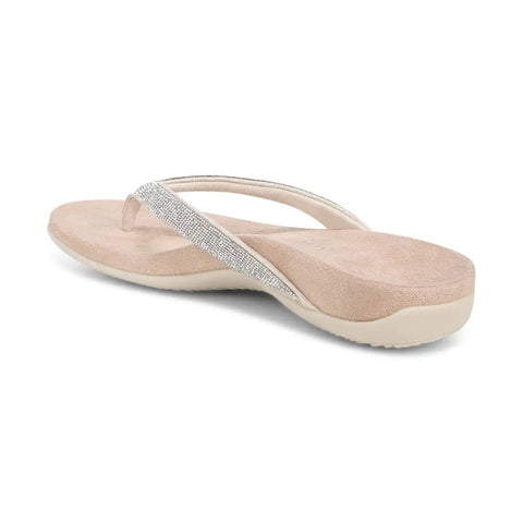 Dillon Shine Toe Post Sandal