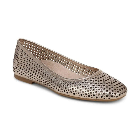 Orinda Perf Square Toe Ballet Flat