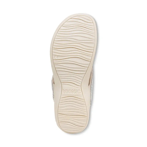 Dillon Shine Toe Post Sandal