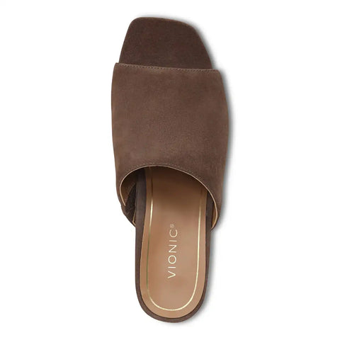Charlie Heeled Slide Sandal