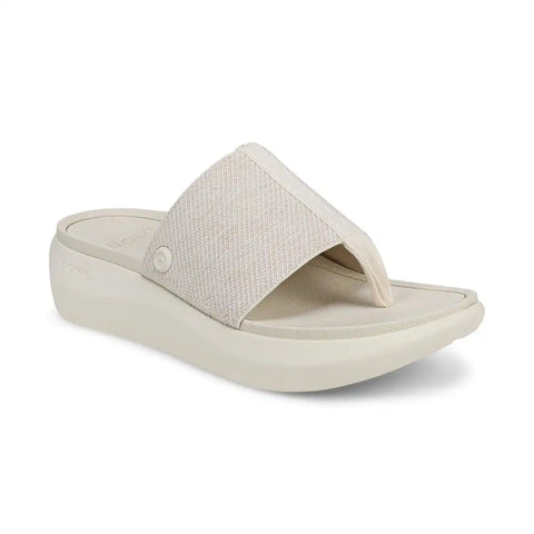 Beach Aqua Platform Toe Post Sandal